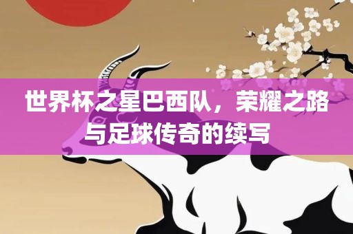 世界杯之星巴西队，荣耀之路与足球传奇的续写